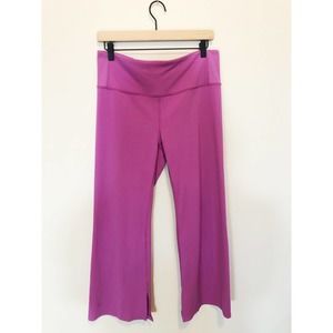 Athleta Barre Kickflare Pant Pink Purple Large